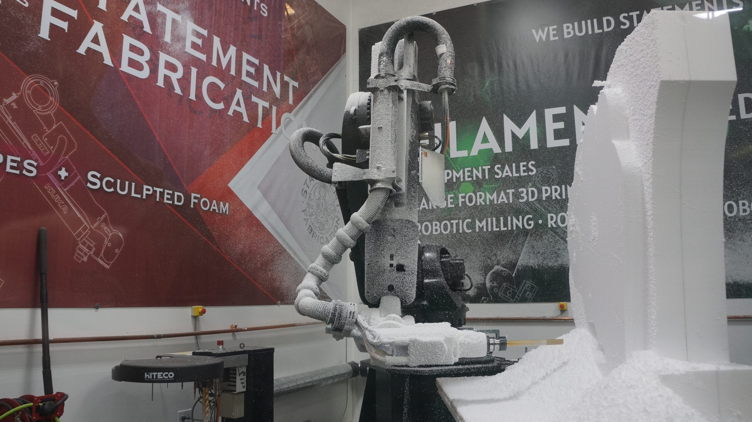 Foam Sculpting Robot