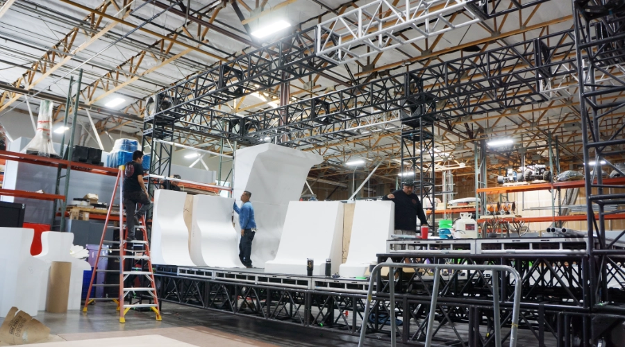 Event Structure Fabrication