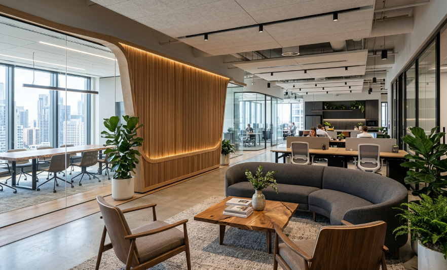 Custom Millwork for Corporate Interiors: Building Workspaces That Inspire Performance