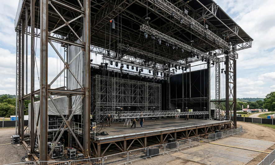 Entertainment Structure Fabrication: Building the Stages, Attractions, and Experiences That Captivate Audiences