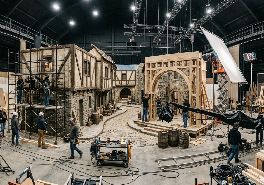 Custom Set Construction for Film & TV | Statement Fabrication