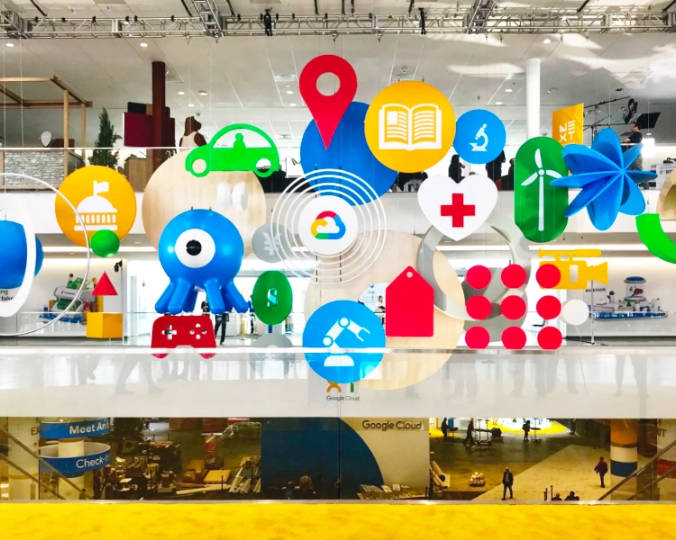 Custom Google Exhibit Booth