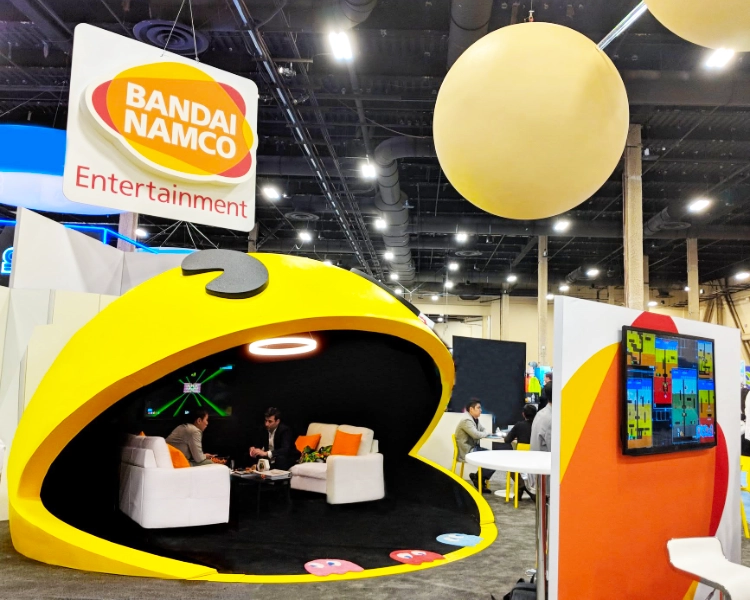 Custom Pacman Exhibit Booth 3