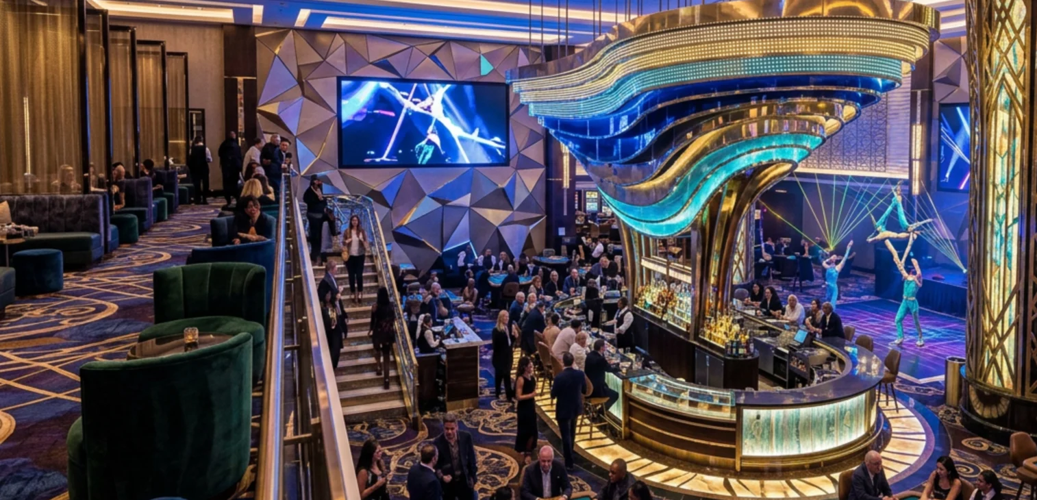 Casino Entertainment Venue Fabrication | Custom Event Spaces