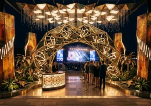 Event Entrance and Entryway Fabrication for Live Events