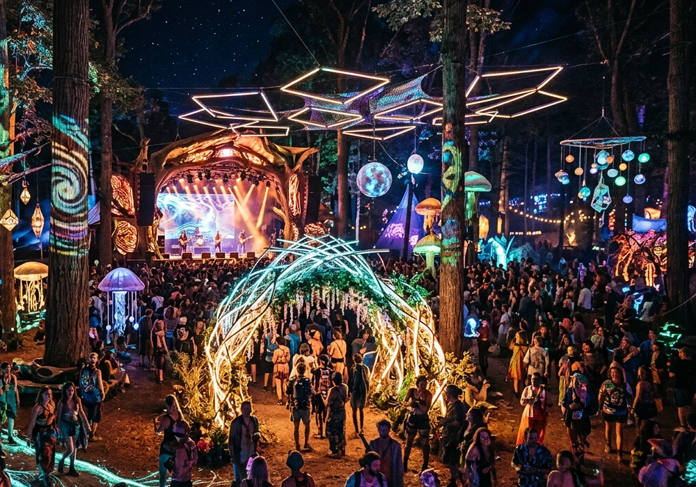 Immersive Festival Environment Fabrication | Statement Fabrication
