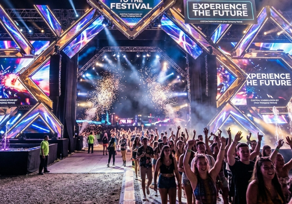 Festival Entrance Fabrication | Creating Unforgettable First Impressions