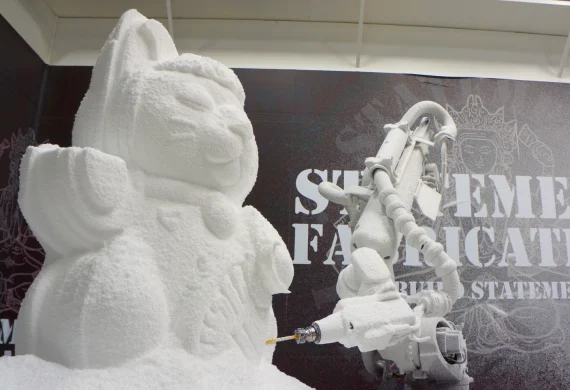 Foam sculpting in Las Vegas